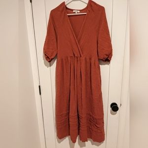 Madewell Linen look dress
